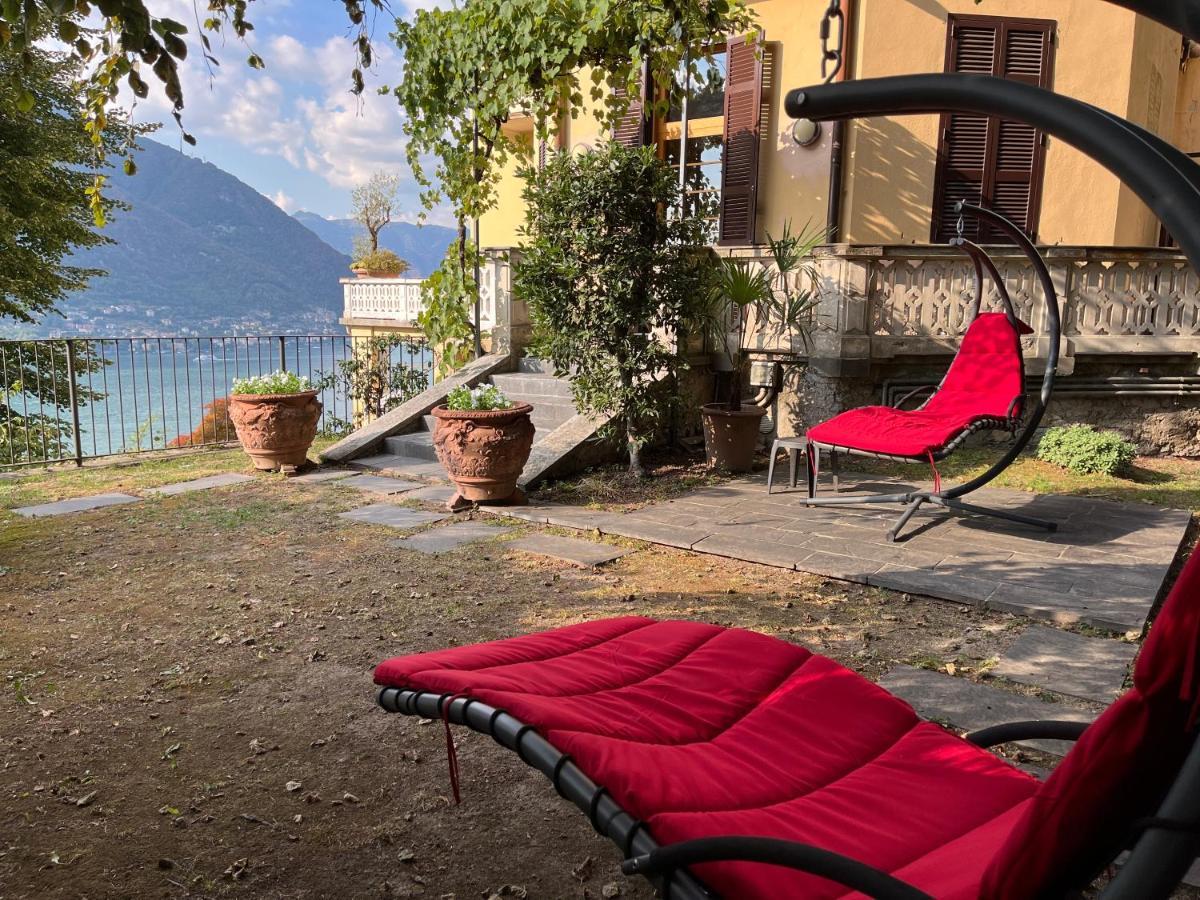 Lake Como Villa Ines Apartment Faggeto Lario Exteriör bild