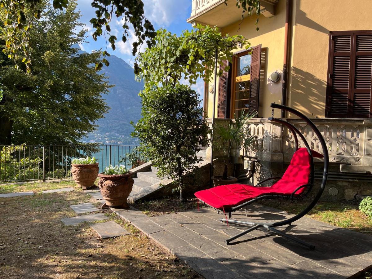 Lake Como Villa Ines Apartment Faggeto Lario Exteriör bild