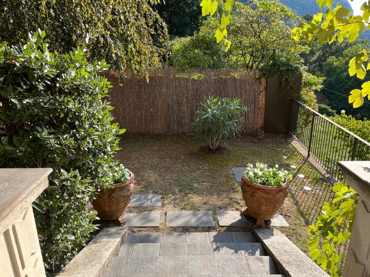 Lake Como Villa Ines Apartment Faggeto Lario Exteriör bild