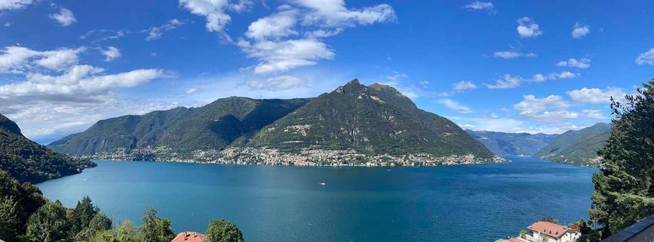Lake Como Villa Ines Apartment Faggeto Lario Exteriör bild