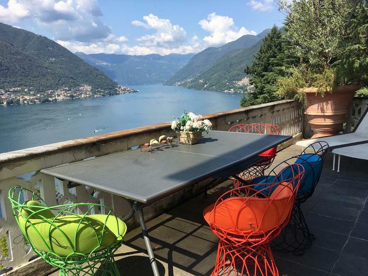 Lake Como Villa Ines Apartment Faggeto Lario Exteriör bild