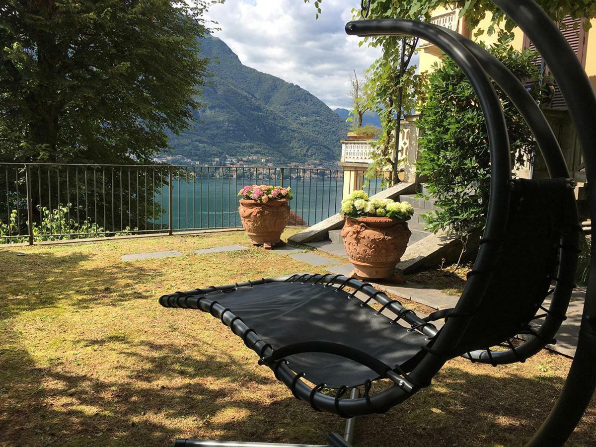 Lake Como Villa Ines Apartment Faggeto Lario Exteriör bild